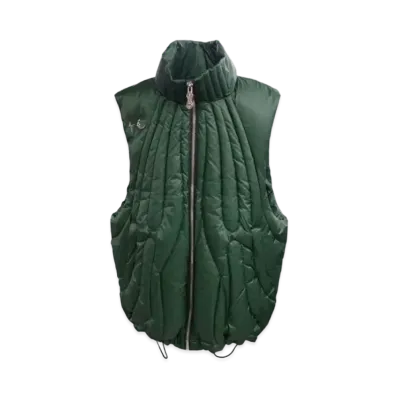 THUG CLUB Cave Goose Down Vest "Khaki"