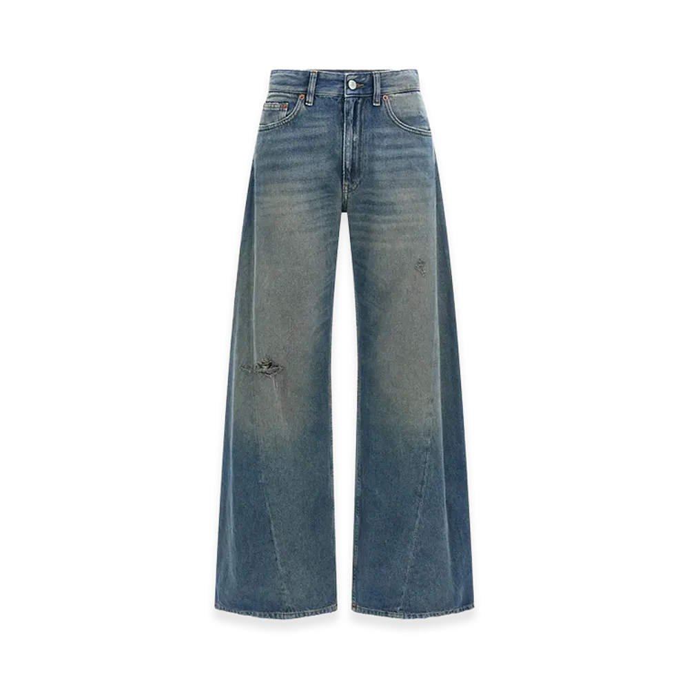MM6 Maison Margiela Women's Jeans "Clear Blue"
