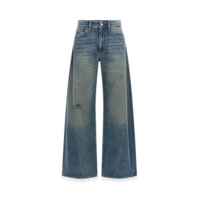 MM6 Maison Margiela Women's Jeans "Clear Blue"
