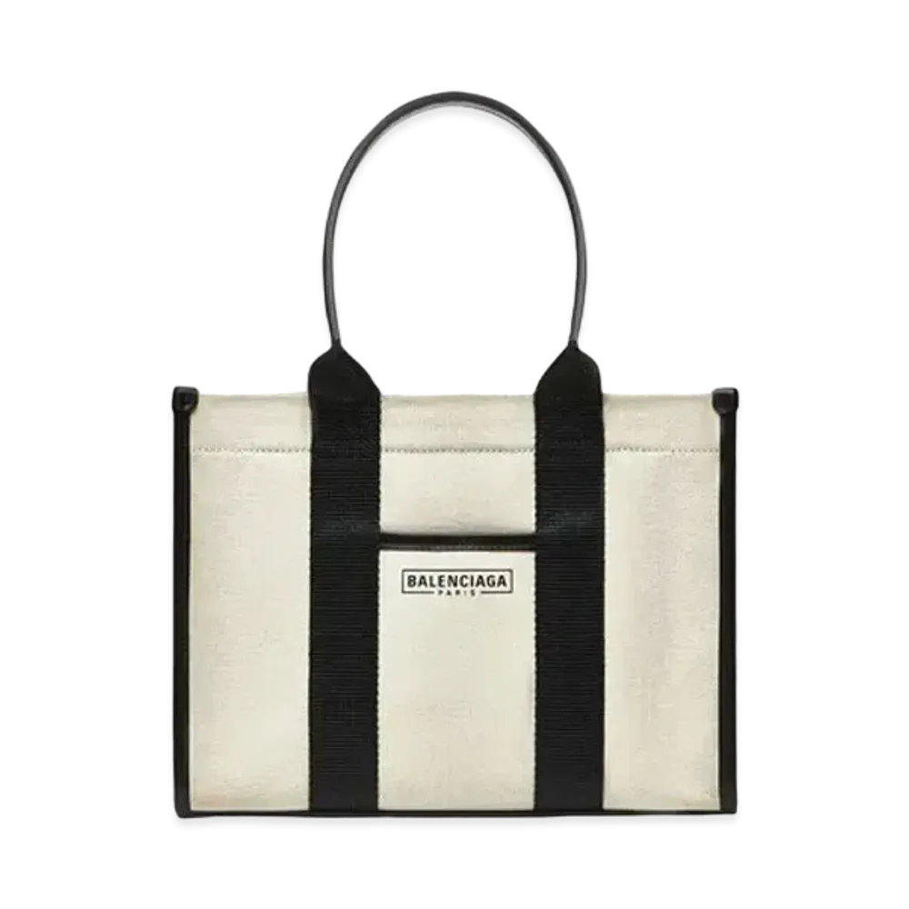 Balenciaga Women's Hardware Small Tote Bag With Strap "Beige"