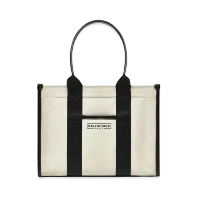 Balenciaga Women's Hardware Small Tote Bag With Strap "Beige"
