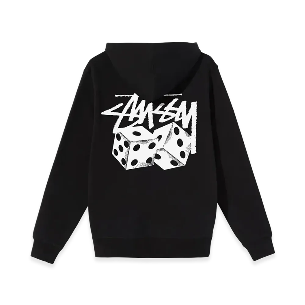 Stussy Pair of Dice Hood "Black"