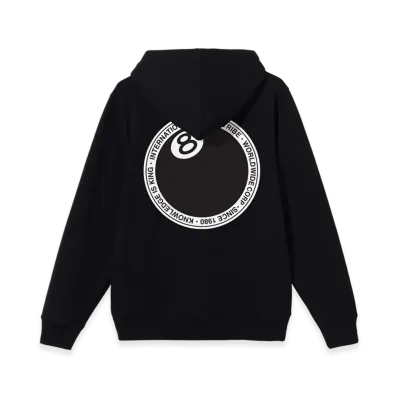 Stussy 8 Ball Dot Hoodie - 21SS "Black"