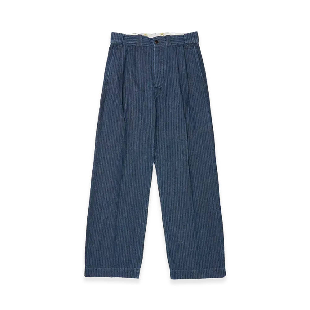T.T Taiga Takahashi Lot.723 Work Trousers "Indigo Stripe"
