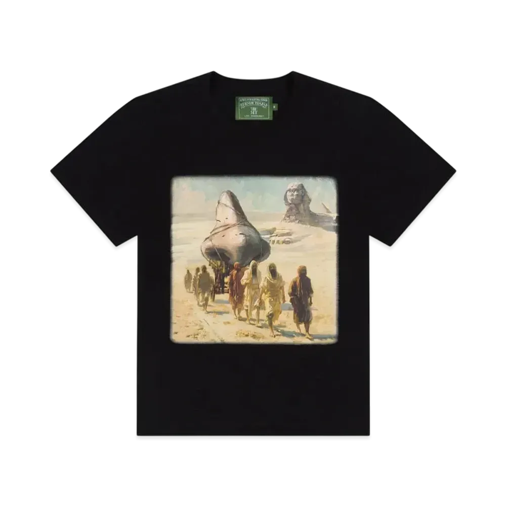 DENIM TEARS 'Knowbody Nose' Tee "Black"