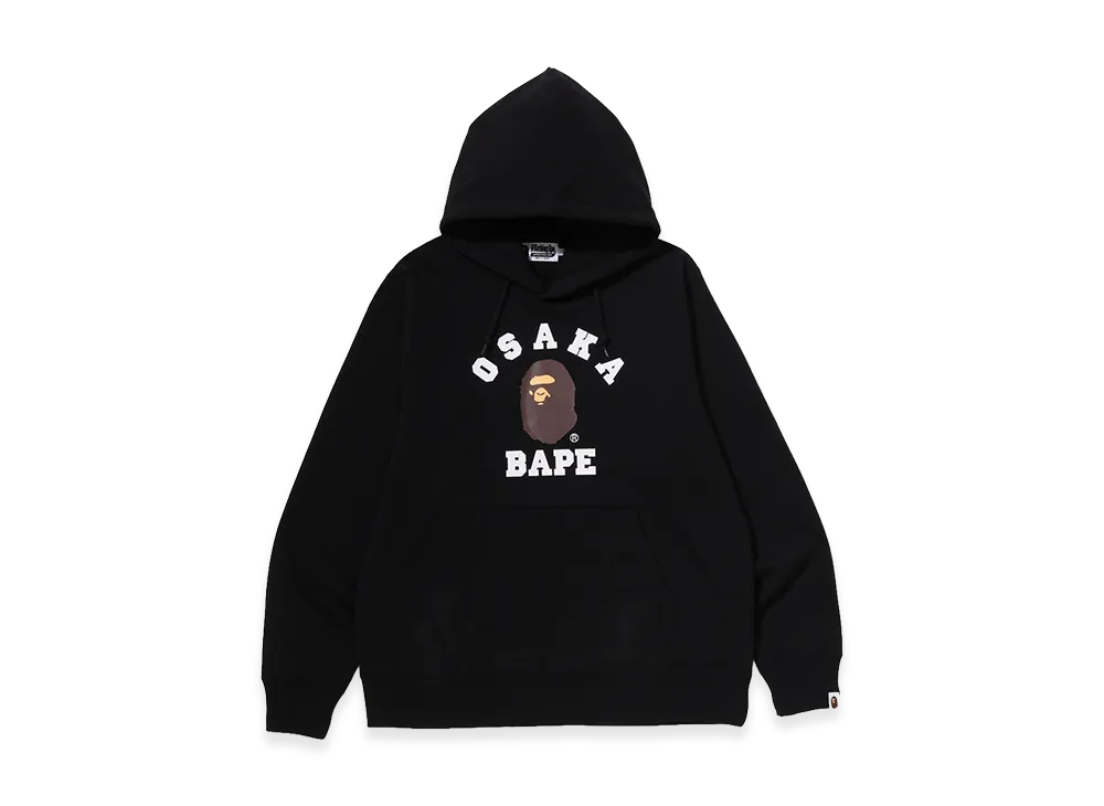 A BATHING APE Osaka Exclusive Osaka College Pullover Hoodie "Black"