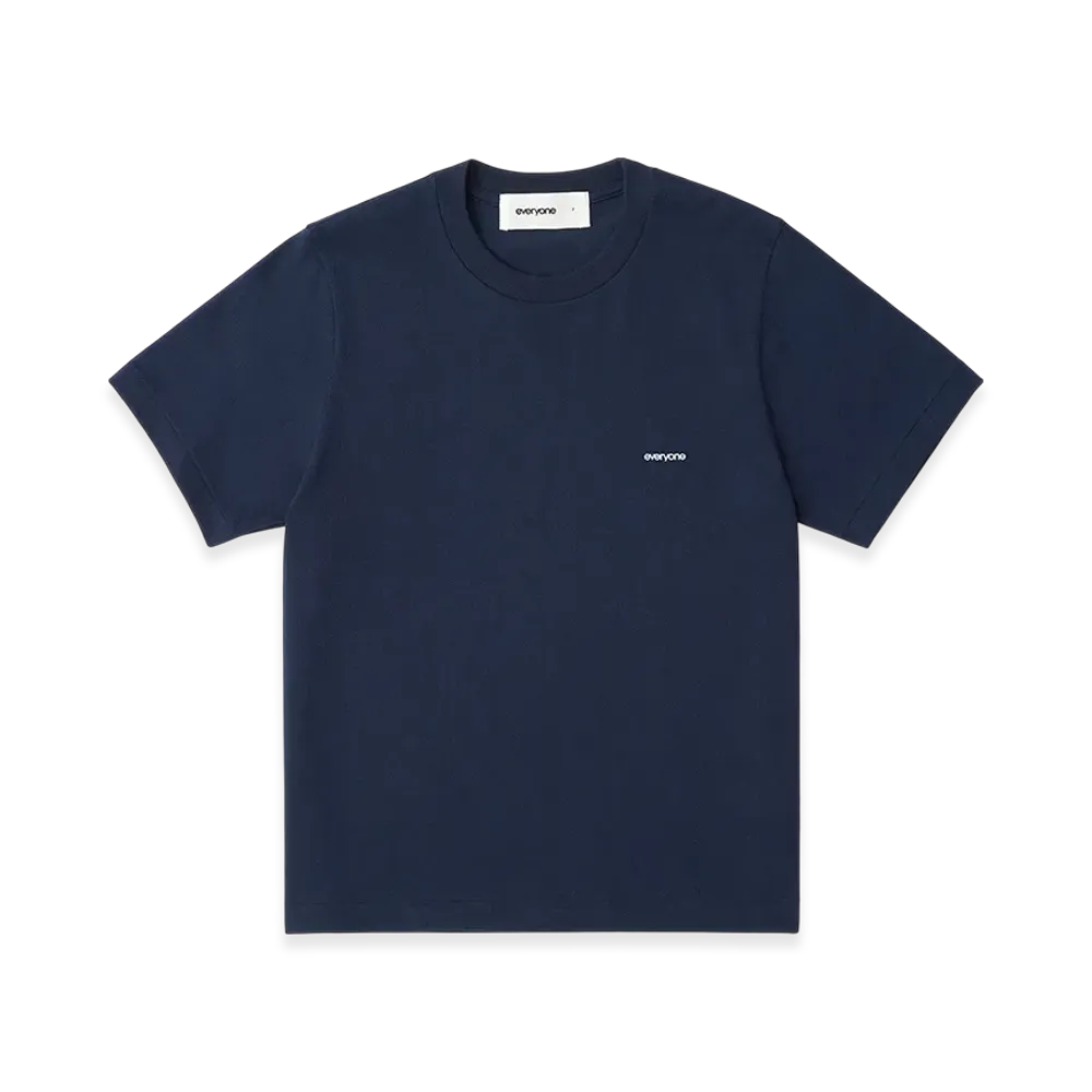 everyone Original Logo American Cotton Tee Petit "Navy"