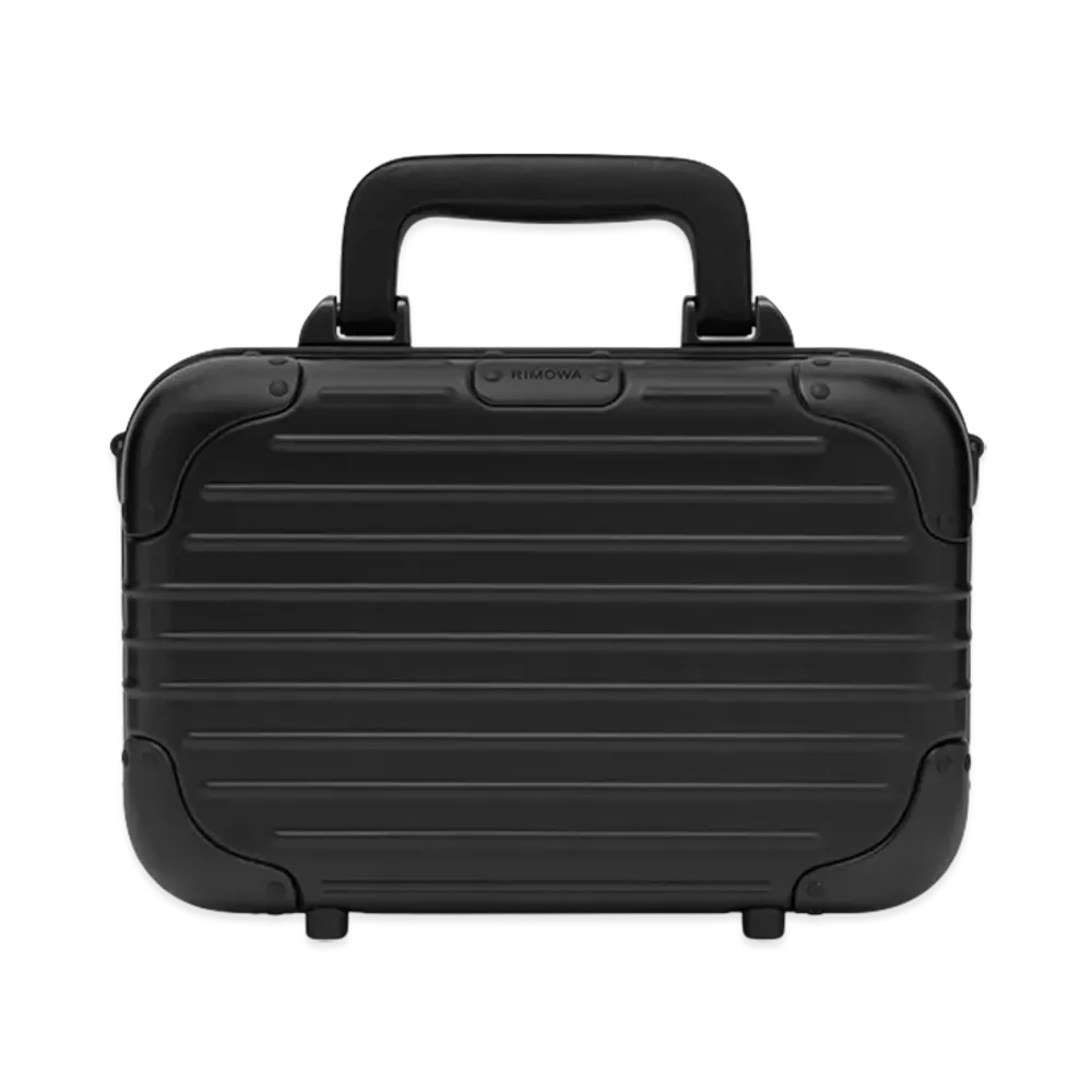 RIMOWA Original Bag - Aluminium Cross-Body Bag 19 "Black"
