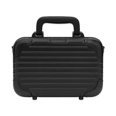 RIMOWA Original Bag - Aluminium Cross-Body Bag 19 "Black"
