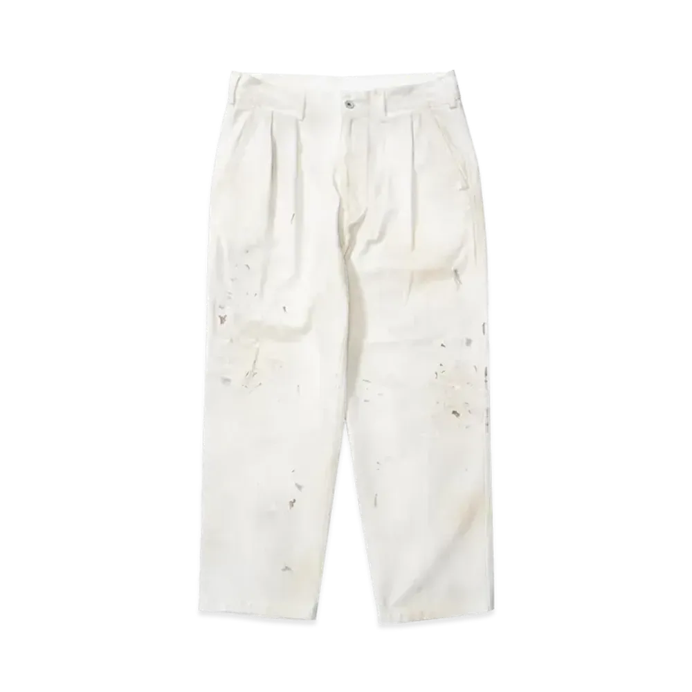 MADNESS MADNESS HEAVY DUTY WORK PANTS "WHITE"