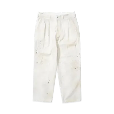 MADNESS MADNESS HEAVY DUTY WORK PANTS "WHITE"