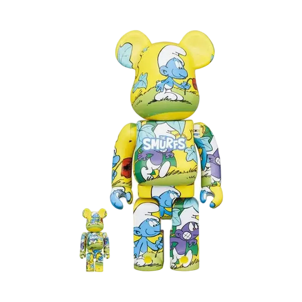 Bearbrick The Smurfs The Purple Smurfs 100% & 400%