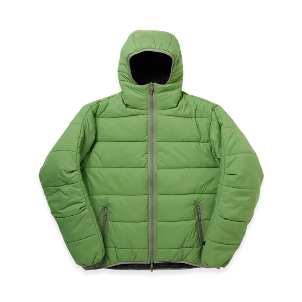 DAIWA PIER39 Tech Reversible Climbers Puff Jacket "Green x Black"
