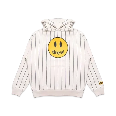 drew house mascot hoodie "Navy Pinstripe"