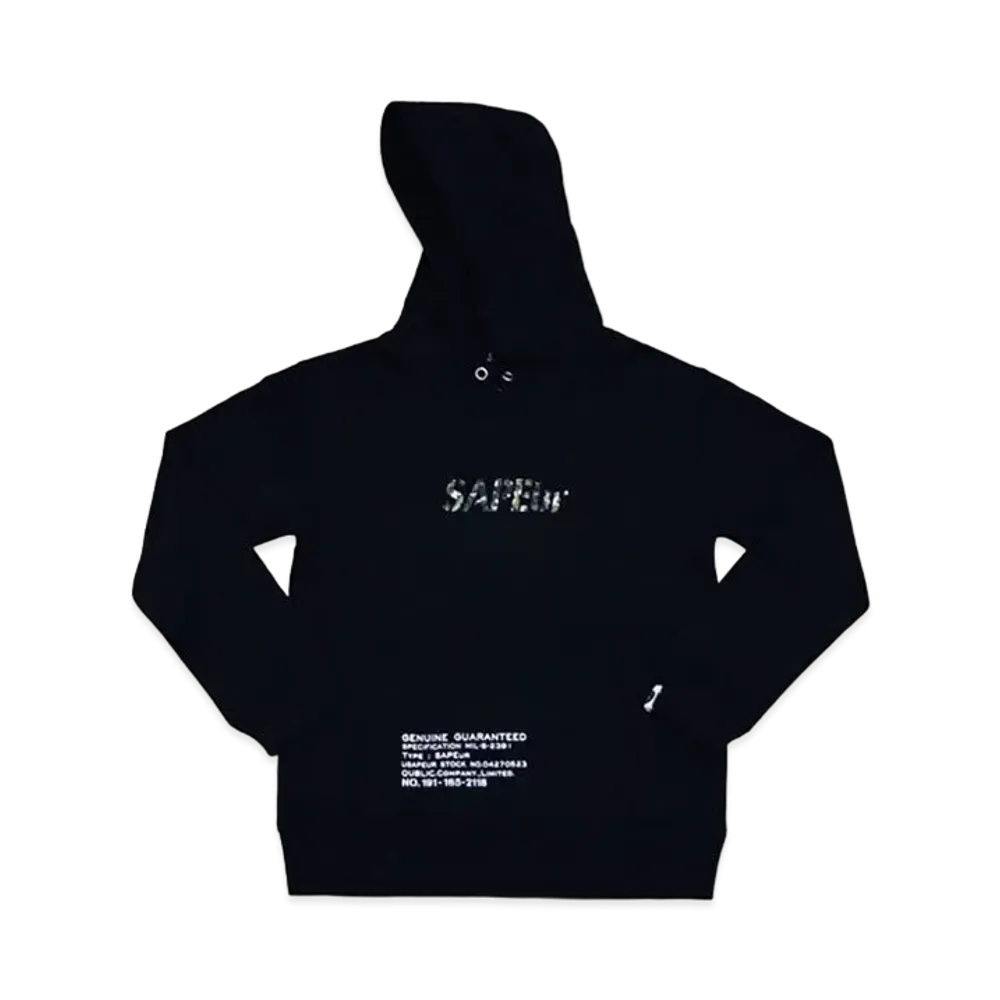 SAPEur KID'S REALTREEHEAD HOODIE "Black"