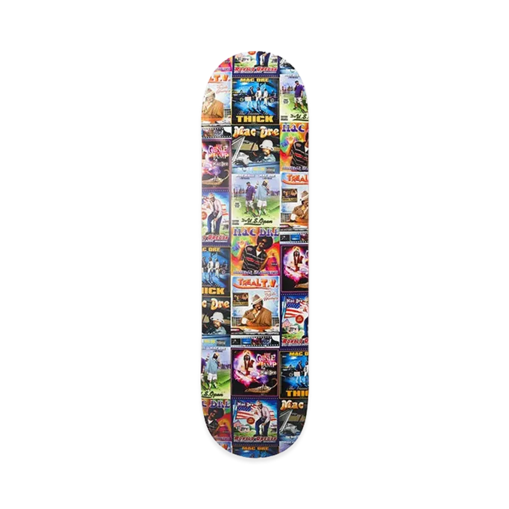 HUF x Mac Dre Skate Deck "Multi"