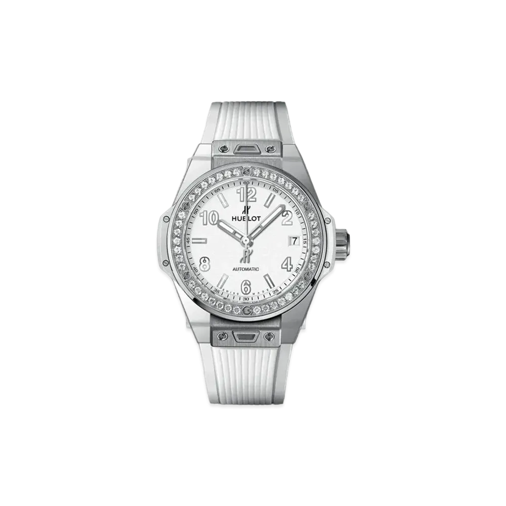 HUBLOT Big Bang One Click Steel White Diamonds 39mm