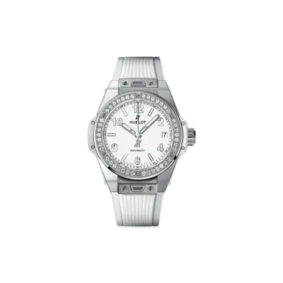 HUBLOT Big Bang One Click Steel White Diamonds 39mm