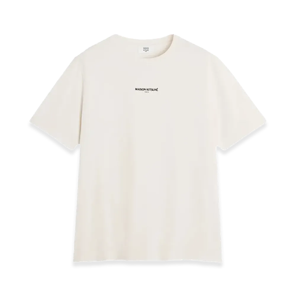 Maison Kitsune Paris Comfort Tee-Shirt "Ivory"