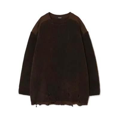 UNDERCOVER Wool Knit Pullover "Brown"
