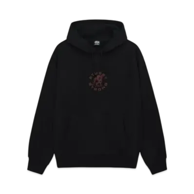 Stussy Strong Mac Hoodie "Black"