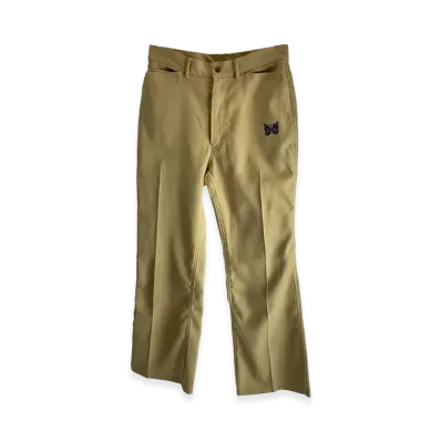 NEEDLES Boot-Cut Jean Poly Twill "Beige"