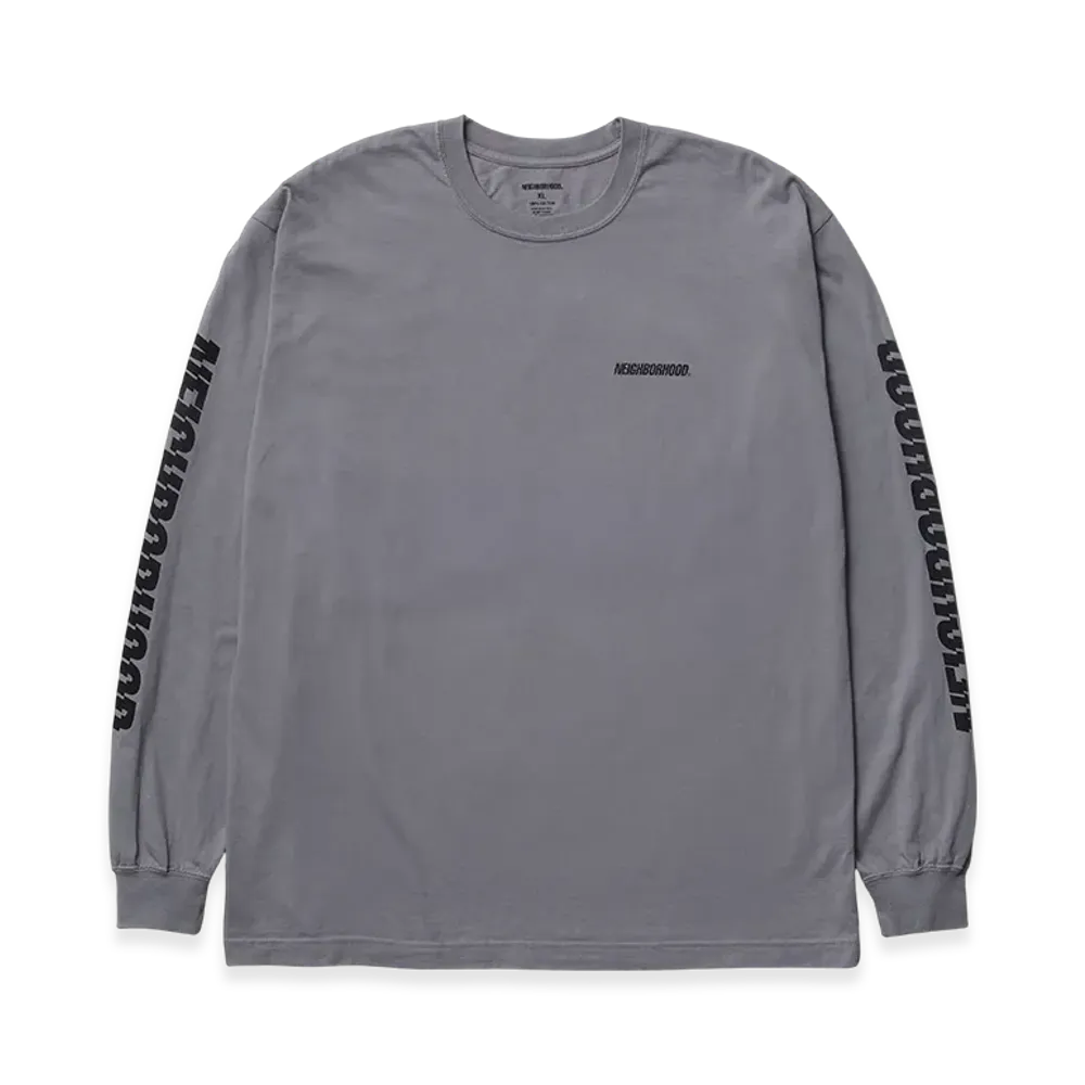NEIGHBORHOOD NH . Tee LS-1 "Gray"