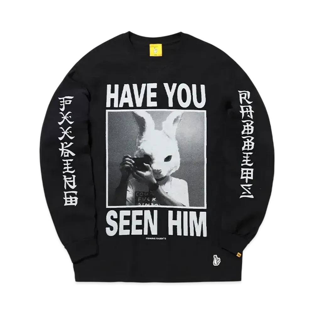 FR2 Have You Seen Him Long-Sleeve T-Shirt "Black"