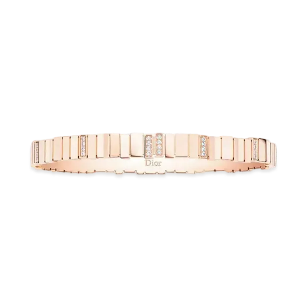 Dior Gem Dior Bracelet "Pink Gold/Diamonds"