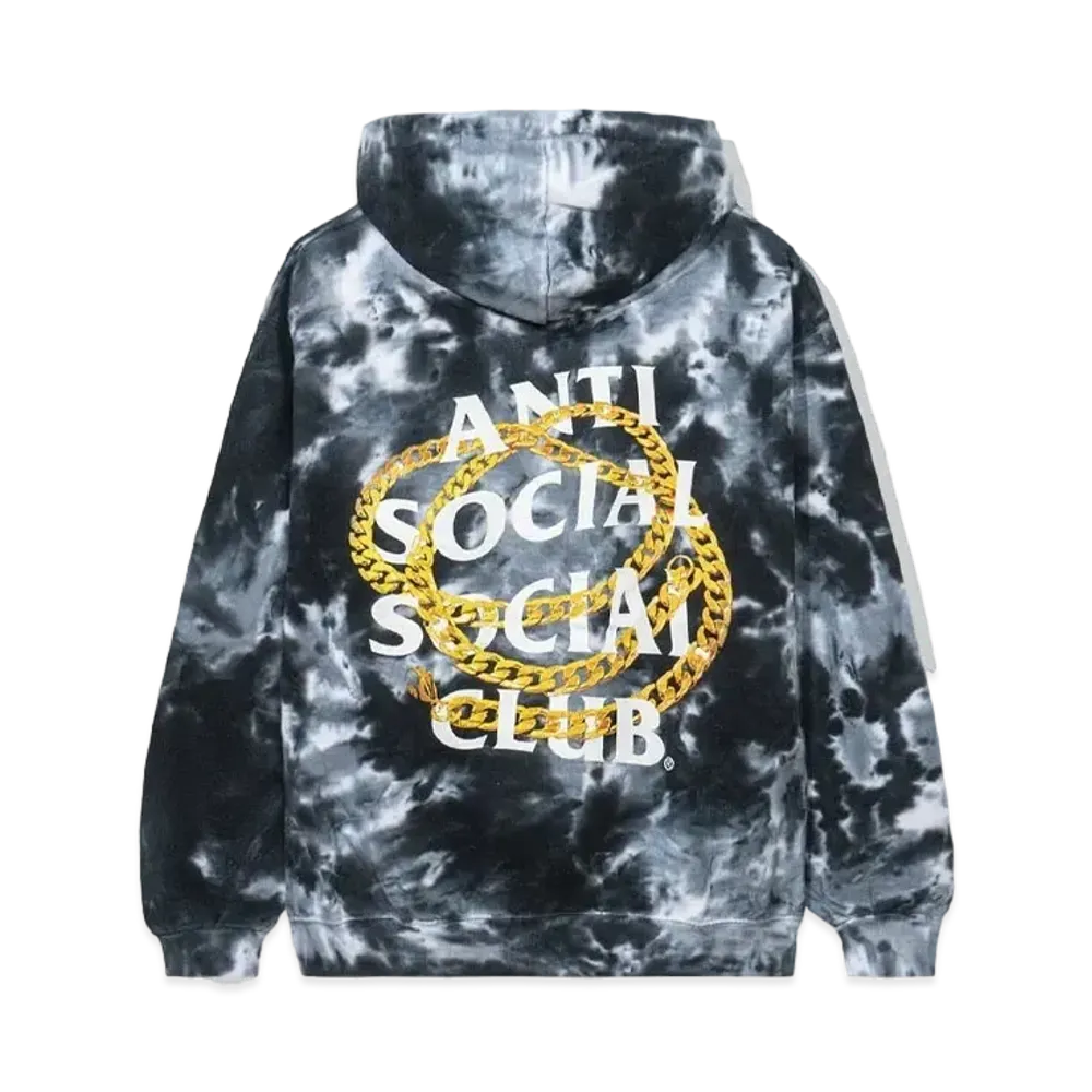 ANTI SOCIAL SOCIAL CLUB Good Hoodie Tie Dye "Black" (SS20)
