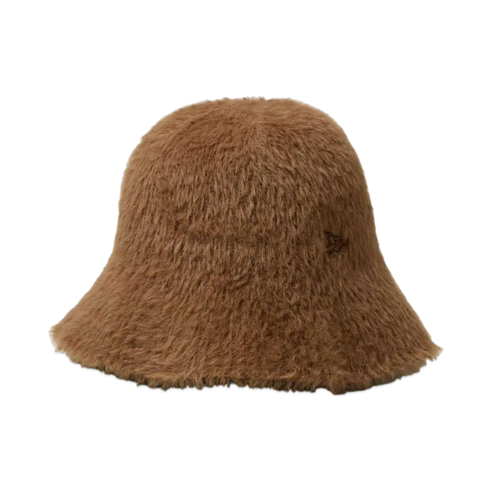 NEW ERA Fluffy and Soft Explorer Sailor Brim Shaggy "Brown"