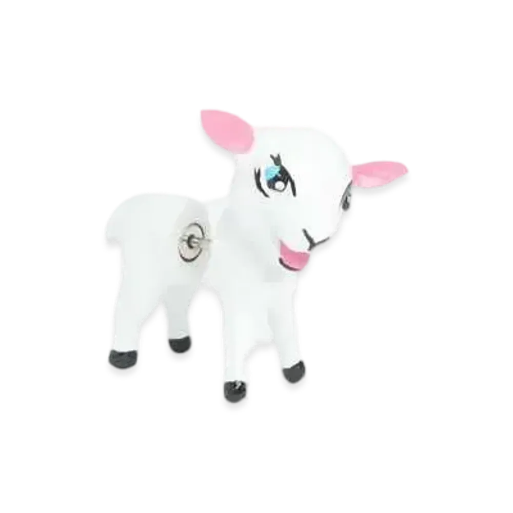 BALENCIAGA Happy Lamb Pierce "White"