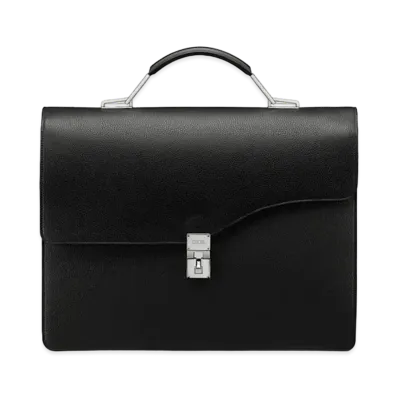 Dior Dior Elite Briefcase Grained Calfskin "Black"