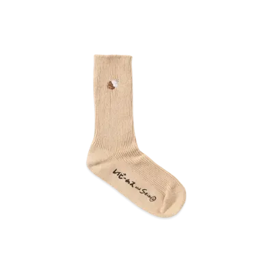 NANA SEINO x Ray BEAMS Curryrice Socks "Beige"