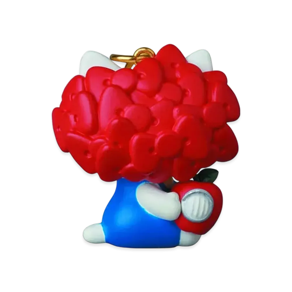 UNDERCOVER x Sanrio x MEDICOM TOY GILAPPLE Keychain (Hello Kitty) "Red"
