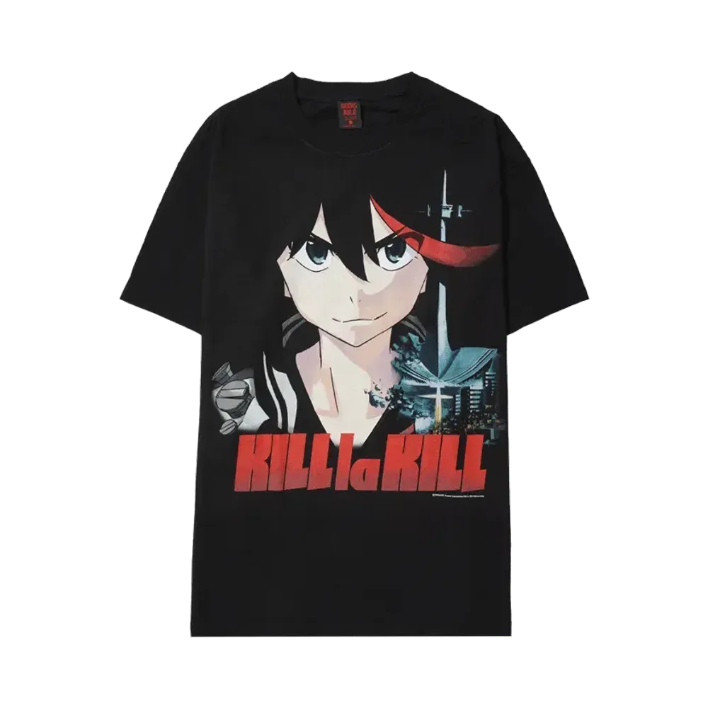 Geeks Rule x KILL la KILL 15 Silkscreen Printing T Shirt Vol.03 "Black"