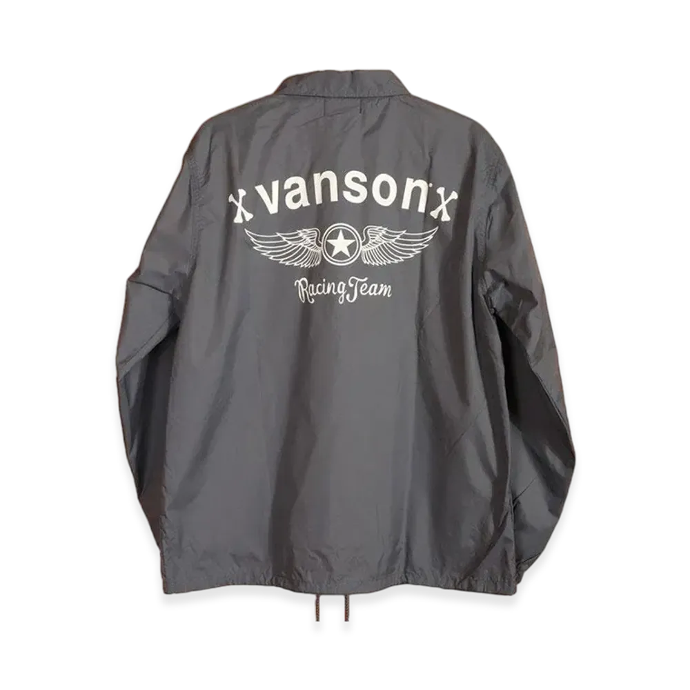 Vanson Coach Jacket "Cement"