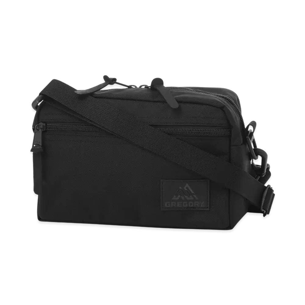 GREGORY Pad Shoulder Pouch M "Black Ballis Ticlight"