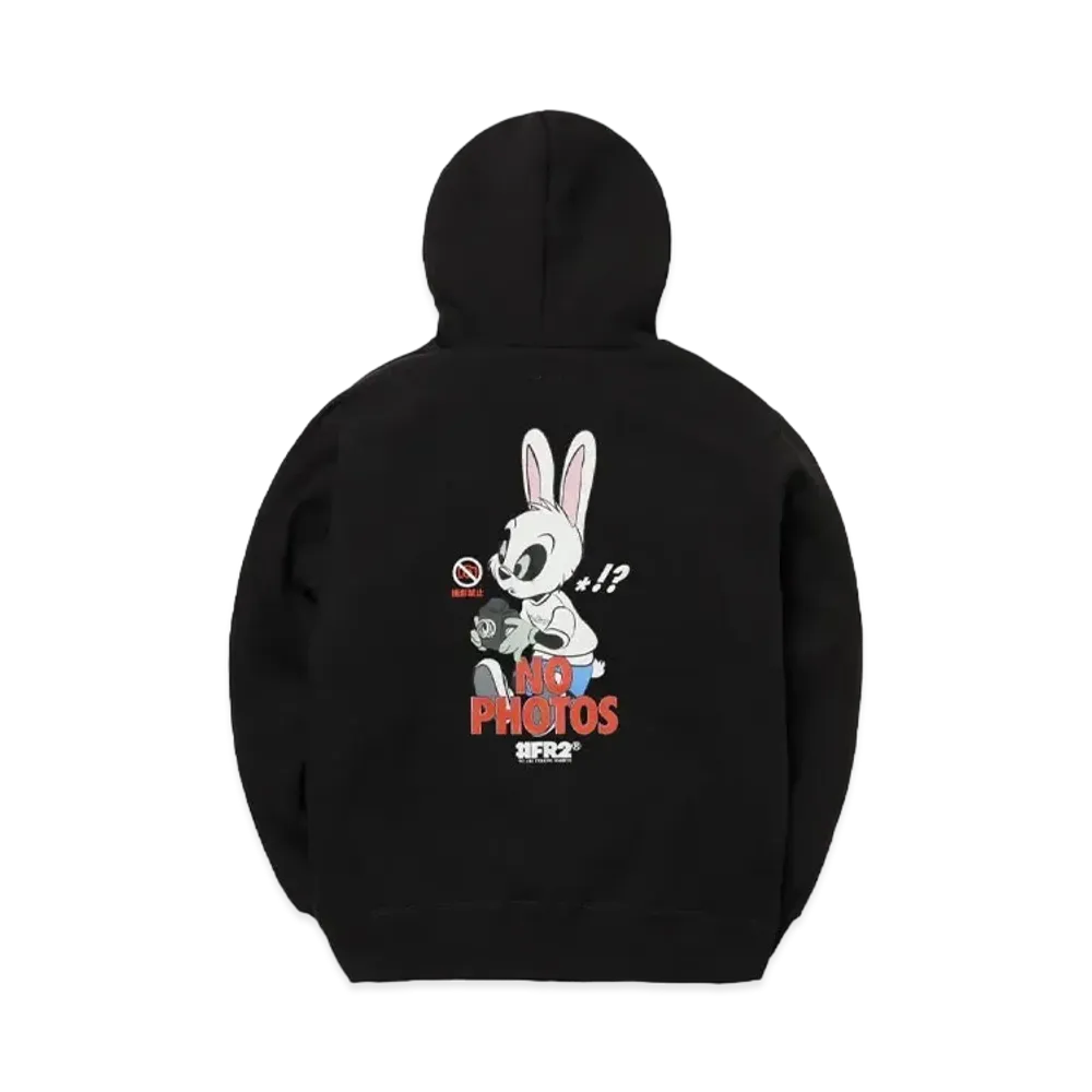 FR2 No Photo Zip Hoodie "Black"