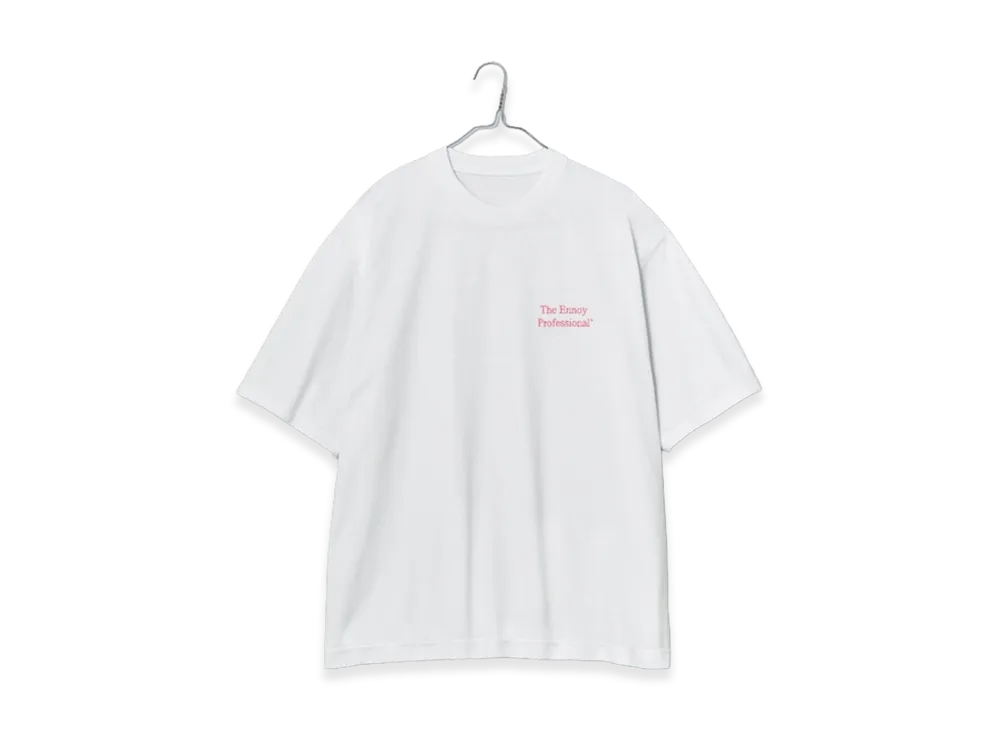 ENNOY Professional S/S T-Shirt "White/Pink"