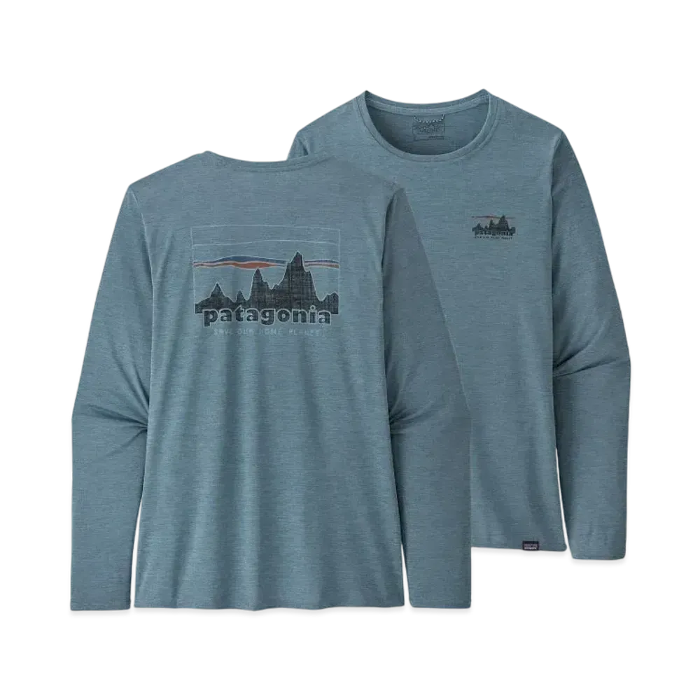 Patagonia Women's Longsleep Capilene Cool Daily Graphic Shirt "Light Plume"