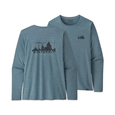 Patagonia Women's Longsleep Capilene Cool Daily Graphic Shirt "Light Plume"