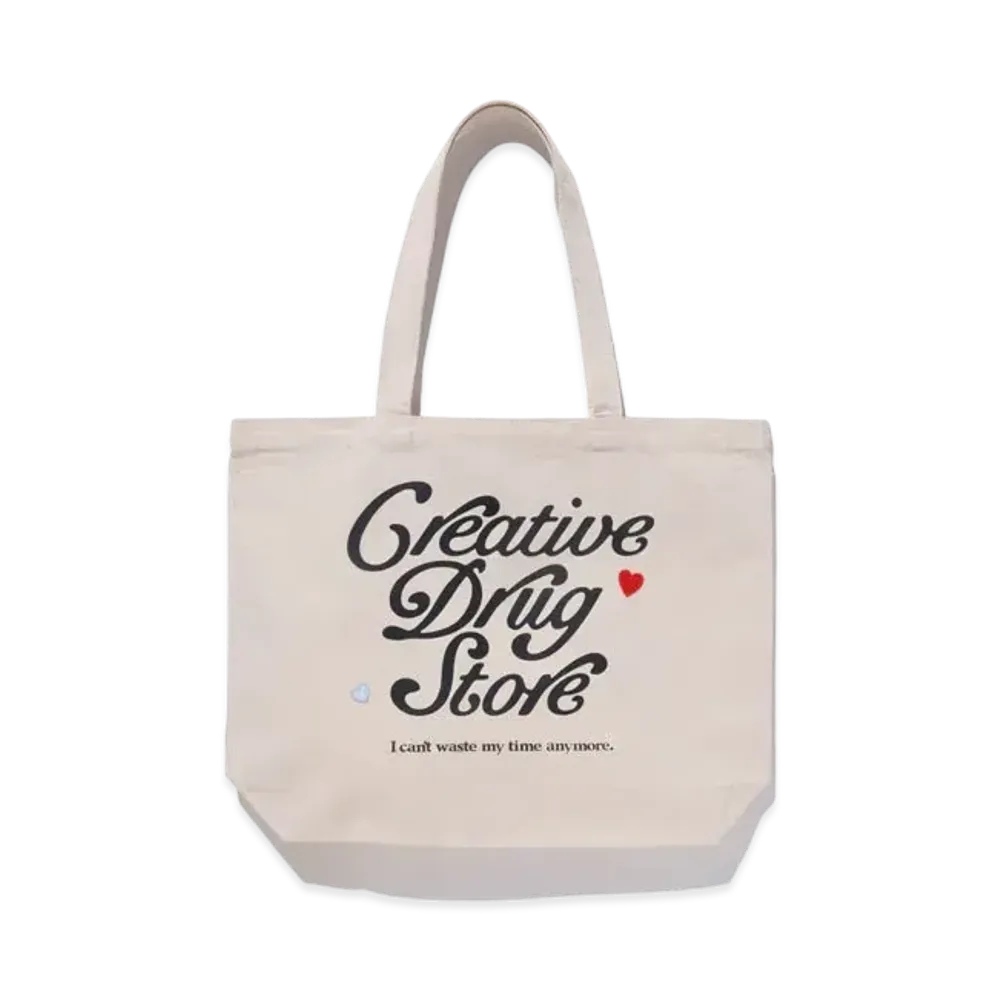 creative drug store CDS x VERDY Tote "Beige"
