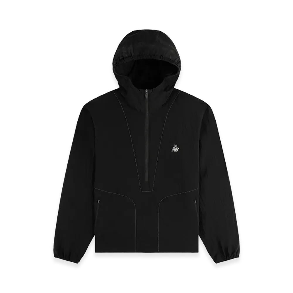 Aime Leon Dore x New Balance Breathable Half-Zip Pullover "Jet Black"