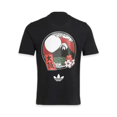 adidas Essential Osaka Tee Hanafuda "Black"