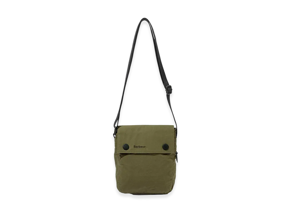 Barbour x ADAM ET ROPE EX Transport Crossbody Bag "Khaki"