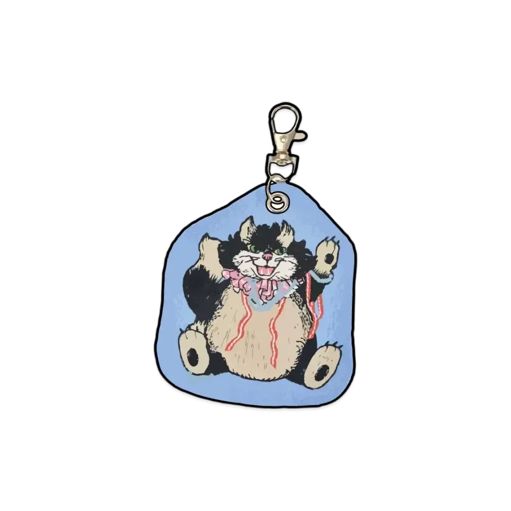 Disney x Yuko Higuchi Lucifer Key Chain "Light Blue"