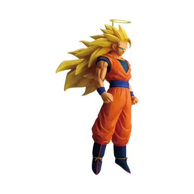 BANDAI "Ichiban Kuji" -Dragon Ball BATTLE OF THE SUPER SAIYAN- A Prize Super Saiyan 3 Son Goku MASTERLISE