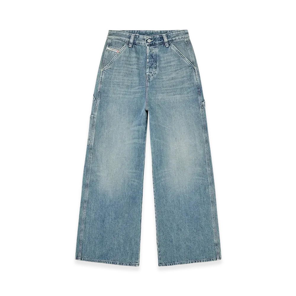 Diesel Relaxed Jeans 1996 D-Sire 068sk "Light Blue"