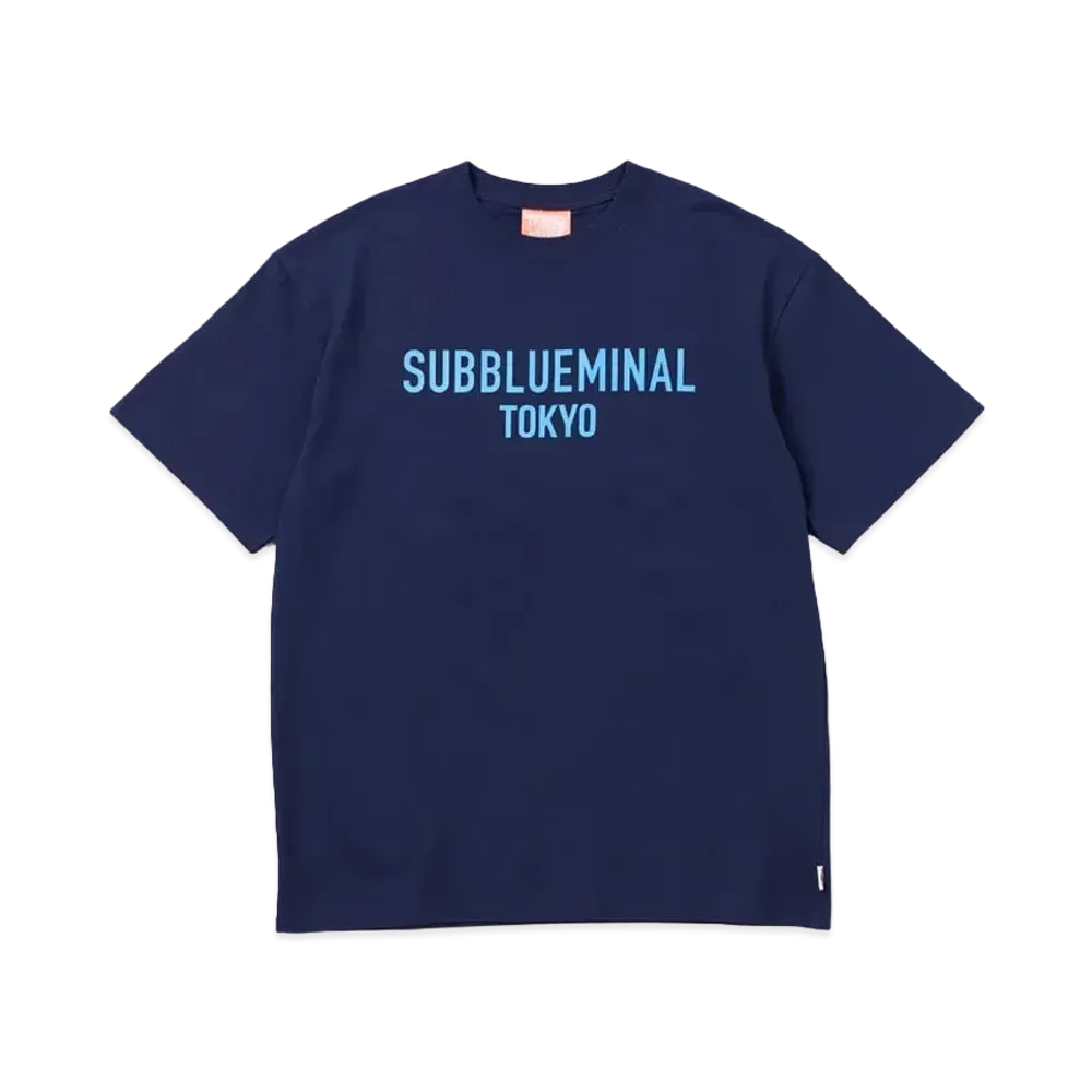 NEIGHBORHOOD x SUBBLUEMINALTOKYO . Tee SS "Navy"